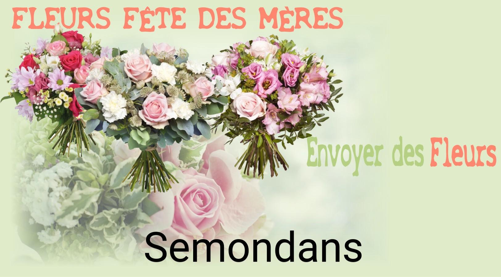 Bouquet de Fête des Mères livré à Semondans
